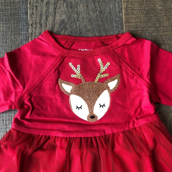 Carter’s Baby Christmas Dress - Picture 3 of 6